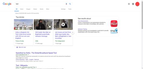 Google confirms testing new search results design with sticky header ...