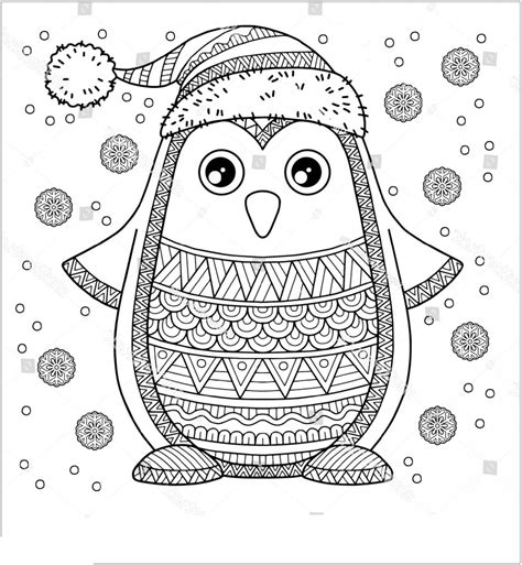 Printable Cute Penguin Coloring Pages | 101 Coloring