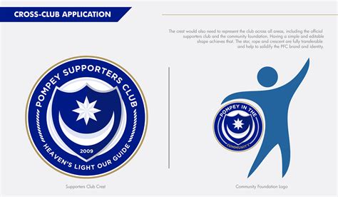 Portsmouth FC Crest Redesign Concept - Version 2 on Behance