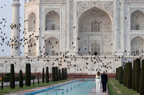 Donald Trump, family visit historic Taj Mahal, Trump visits Taj Mahal