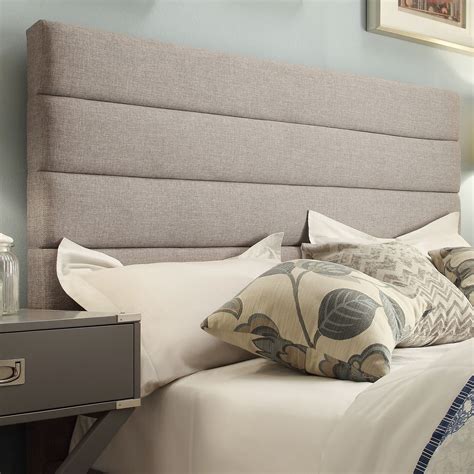 Our Best Bedroom Furniture Deals | Upholstered headboard, Linen headboard, Queen size headboard