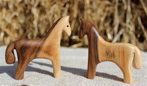 Horse Wooden Toy horse horse Play toy custom name | Etsy