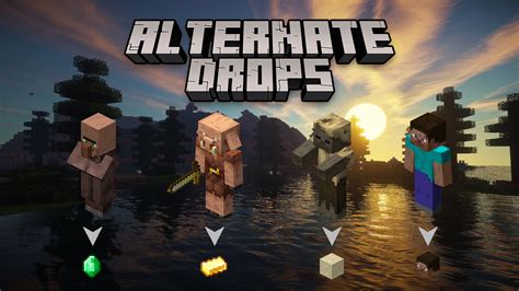 Alternate Mob Drops Minecraft Data Pack