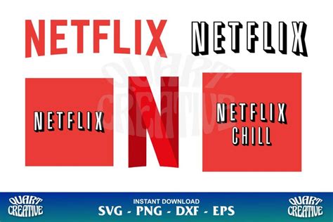 Netflix Logo SVG Bundle - Gravectory