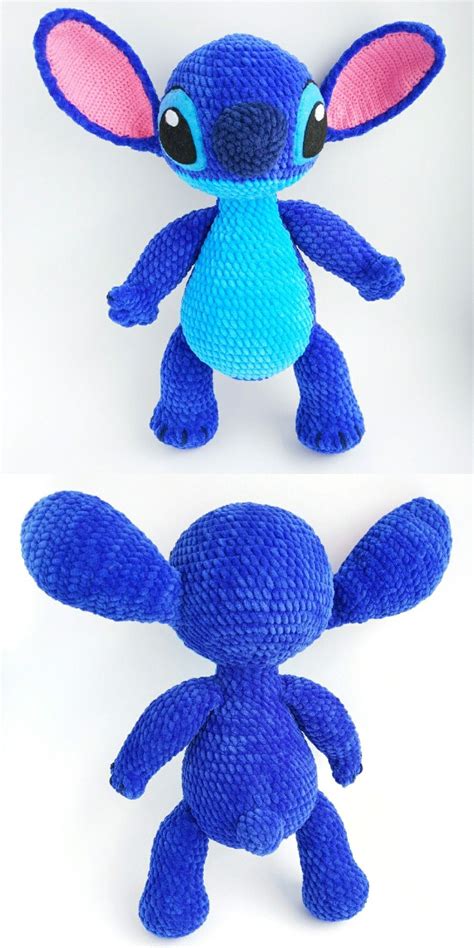 Crochet Stitch pattern - Amigurumi Lilo and Stitch crochet pattern ...