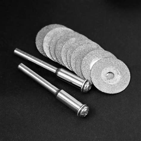 Grinding Discs Set Kit Wheel Die Grinder Cutting 10Pcs Mini Diamond Cut ...