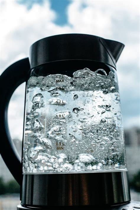 Boiling Clear Water in Kettle Stock Photo - Image of kettle, clear: 152221400