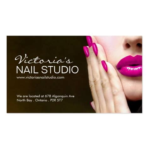 2,000+ Nail Technician Business Cards and Nail Technician Business Card Templates | Zazzle