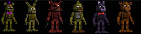 FNAF Animatronics FNAF 4 Plushie Version. by bonnieta123 on DeviantArt ...