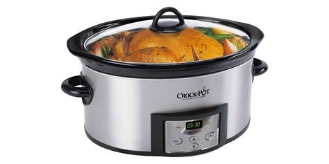 Crock-Pot's 6-Qt. programmable slow cooker can feed 7 people at $31 (Reg. $60) - 9to5Toys