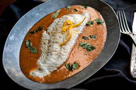 Cold Steamed Petrale Sole with Uncooked Tomato Sauce Recipe - NYT Cooking