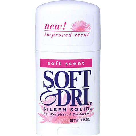 Soft & Dri Anti-Perspirant & Deodorant, Silken Solid, Soft Scent | Stuffing | Foodtown