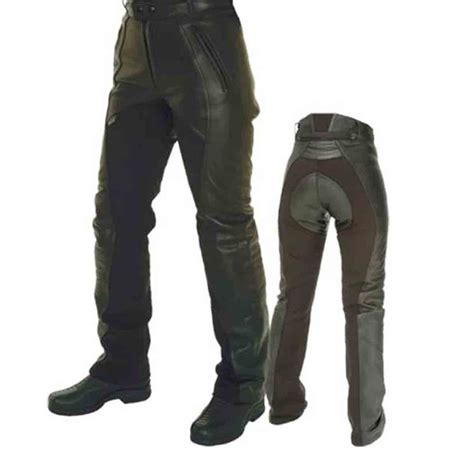 Comfort Women's Motorcycle Pants Black