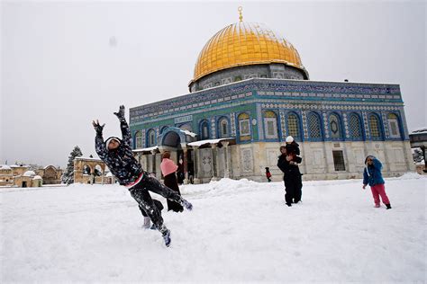 Jerusalem weather: Picture-postcard pretty photos of the Holy Land's ...