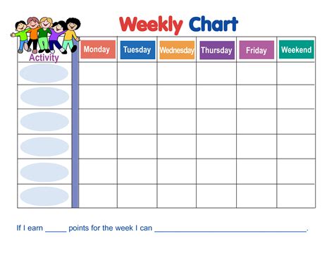 7 Best Images of Behavior Calendar Printable - Weekly Behavior Chart ...