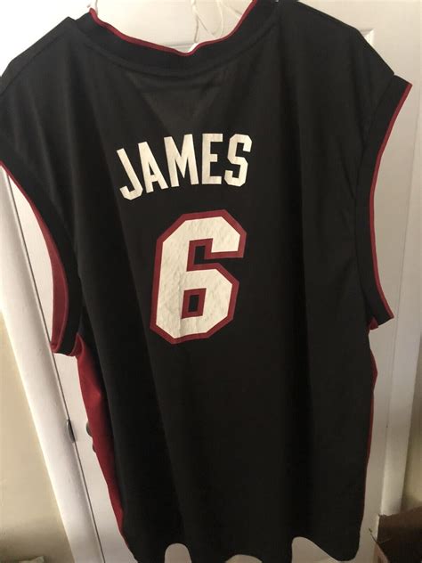 MIAMI HEAT LEBRON JAMES, BASKETBALL JERSEY, XXL, ADID… - Gem