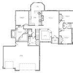Bedroom Garage Floor Plan Open - House Plans | #87043
