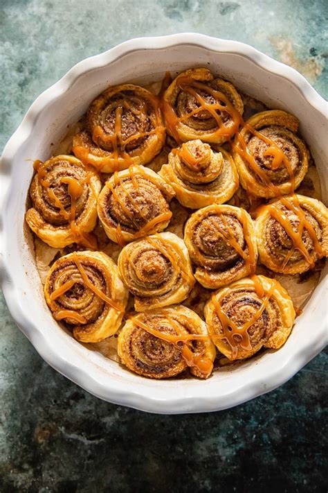 Puff Pastry Cinnamon Rolls (Quick and Easy)