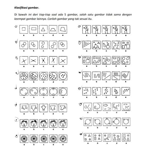 Psikotes Gambar Pola : Ini Contoh Soal Dan Tips Menjawab Soal Psikotest ...