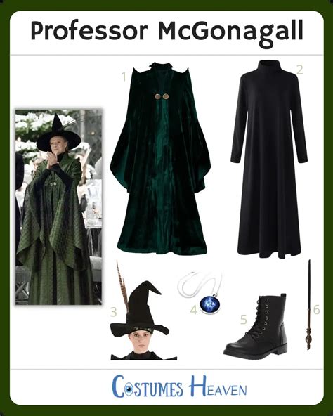 Professor McGonagall (Harry Potter) Costume For Cosplay & Halloween 2024