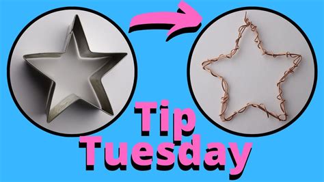 Wire Star Ornament // Tip Tuesday //Cookie Cutter DIY - YouTube