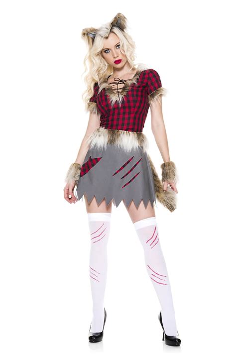 Wolf Costume For Women Sexy Werewolf Costumes Dress | Hot Sex Picture