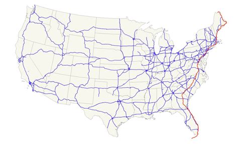 U.s. Route 1 - Wikipedia - Map Of I 95 From Florida To New York ...