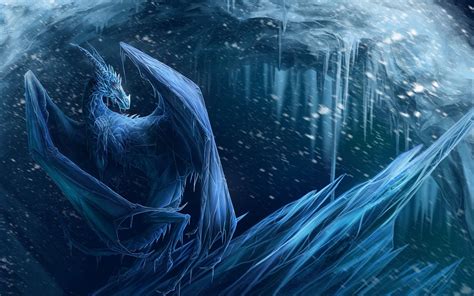 Ice Dragon Wallpapers - Top Free Ice Dragon Backgrounds - WallpaperAccess