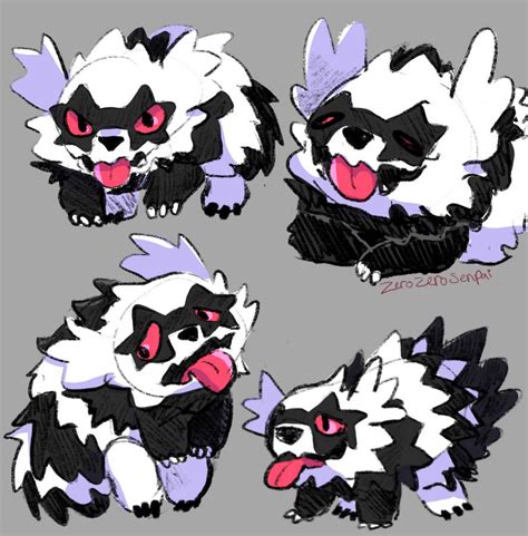 Galarian zigzagoon by ZeroZeroSenpai on DeviantArt | Cute pokemon wallpaper, Cute pokemon ...