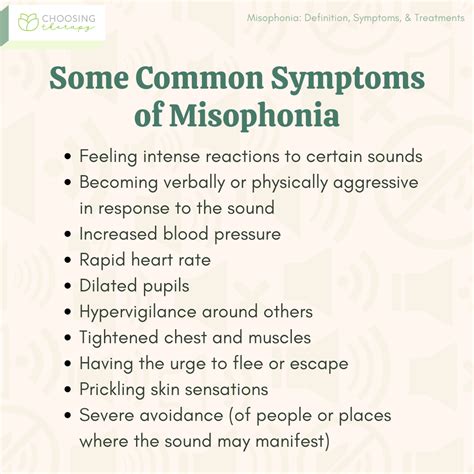 Misophonia: Definition, Symptoms, & Treatments - Choosing Therapy