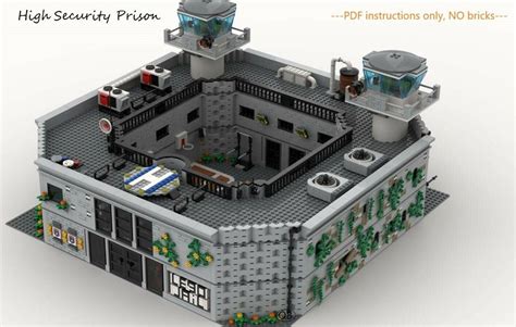 LEGO MOC Maximum Security Prison by LegoBricking | Rebrickable - Build ...