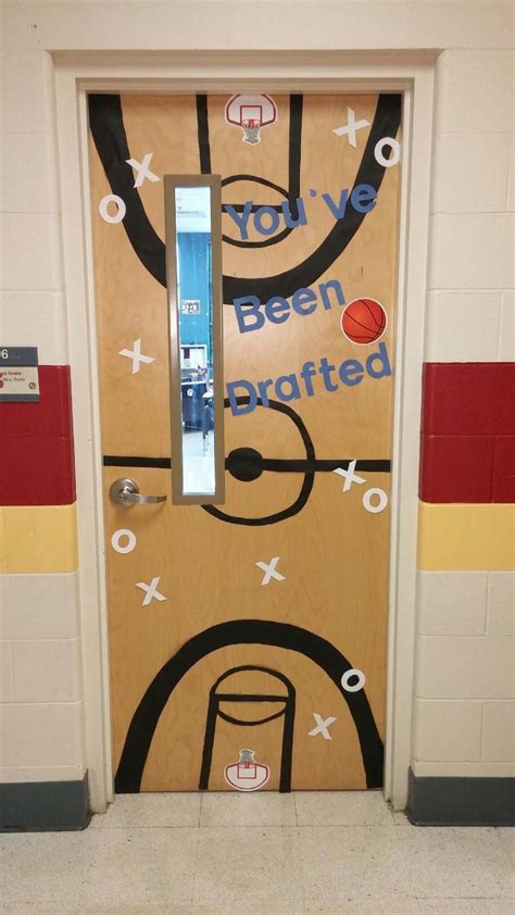 For a basketball themed classroom! | Sports classroom, Sports theme classroom, Basketball classroom