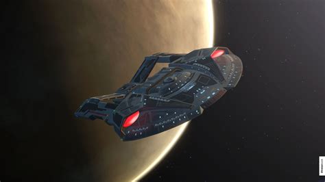 Star Trek Online - Steamrunner class by Treizebook on DeviantArt