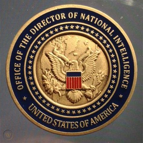 Office of the Director for National Intelligence - ODNI Challenge Coin ...