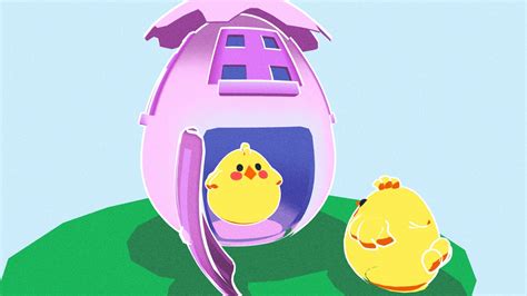 Cute Egg house 🐣 - Buy Royalty Free 3D model by Zen Apricorna ...