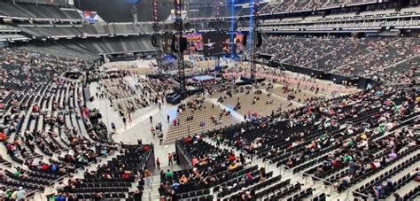 FIRST LOOK: WWE SummerSlam Setup Inside Allegiant Stadium Las Vegas ...