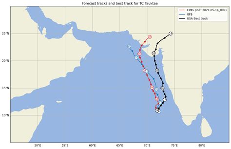 Capability of CPAS in predicting tropical cyclone in Indian Ocean ...