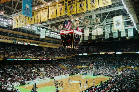 Old Boston Garden, Boston, MA. Editorial Stock Photo - Image of celtics ...