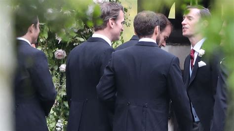 James Matthews arrives for Pippa Middleton wedding | HELLO!