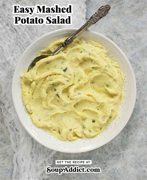 Easy Mashed Potato Salad - SoupAddict