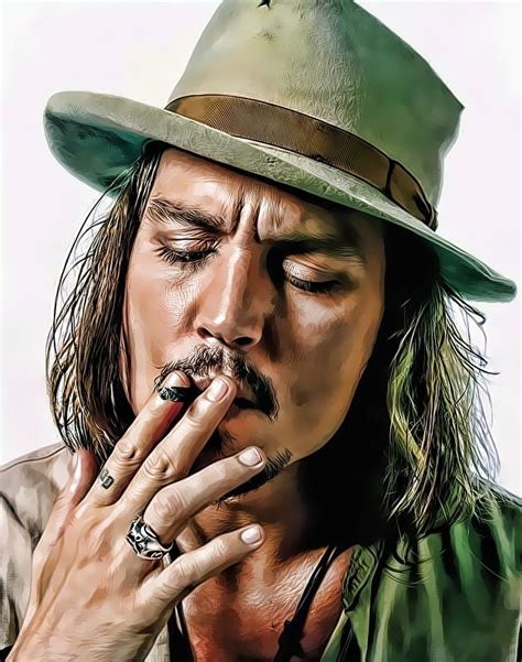 Johnny Depp by anish-11k.deviantart.com on @deviantART | Johnny depp, Celebrity portraits ...