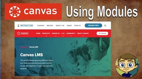 Canvas LMS Tutorial - Using Modules to Build a Course - YouTube ...