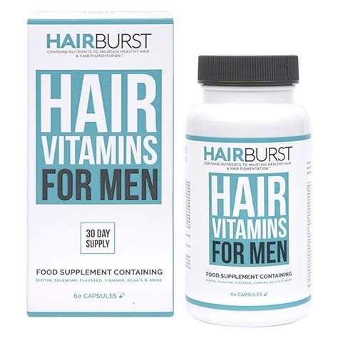 Hairburst Hair Vitamins For Men 60 Capsules 1 Month Supply | Holland & Barrett