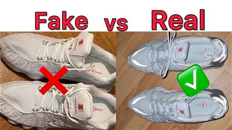 Nike Shox TL ⛔️How to spot a FAKE⛔️ - YouTube