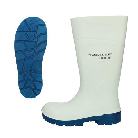 Dunlop Purofort boot MultiGrip S4 white, size 46 - Clothing & footwear