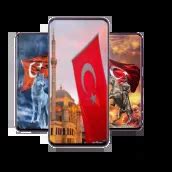 Download Turkish Flag Wallpaper HD 2021 android on PC