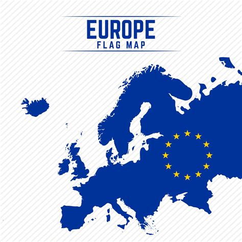 Flag Map of Europe 2400691 Vector Art at Vecteezy