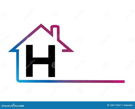 House logo vector stock vector. Illustration of construction - 126111661