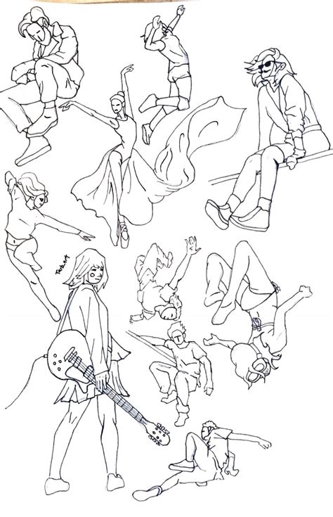 Female Action Poses Part 1 Thumbnails Youtube - vrogue.co