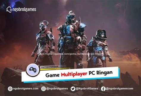 Daftar Game Multiplayer PC Ringan Terbaru 2024